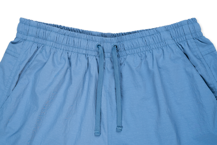 New Era กางเกง รุ่น New Era Savor the Moment - Sea Breeze Faded Blue Woven Shorts