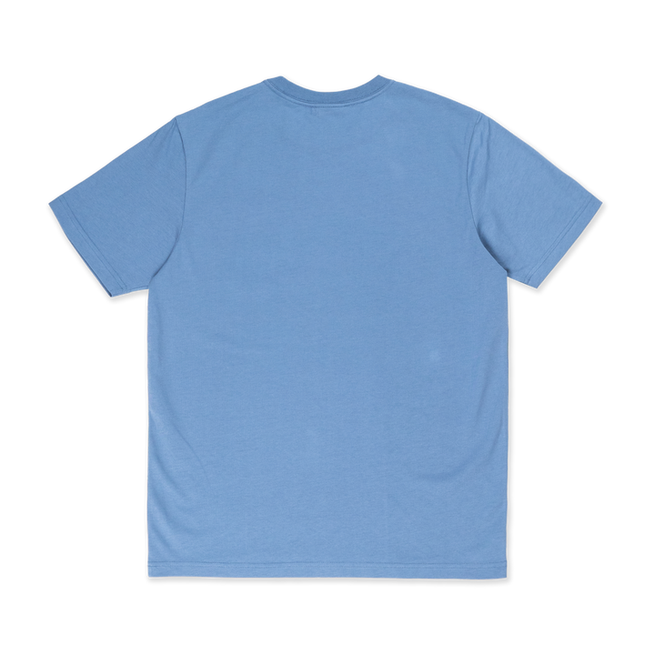New Era Basic Faded Blue Regular Short Sleeve Pocket T-Shirt