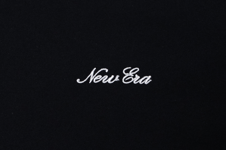 New Era Basic Black Oversized Short Sleeve T-Shirt