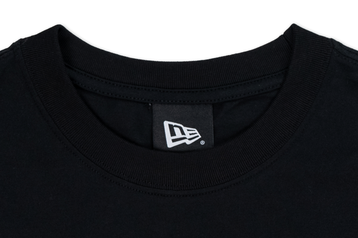 New Era Basic Black Oversized Short Sleeve T-Shirt
