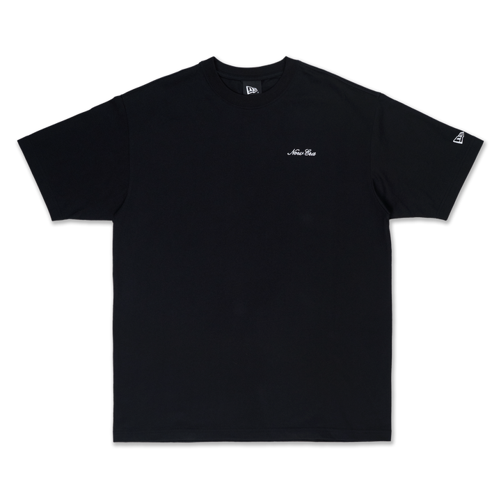 New Era Basic Black Oversized Short Sleeve T-Shirt