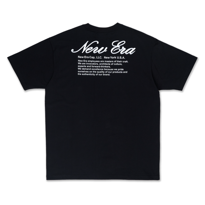 New Era Basic Black Oversized Short Sleeve T-Shirt