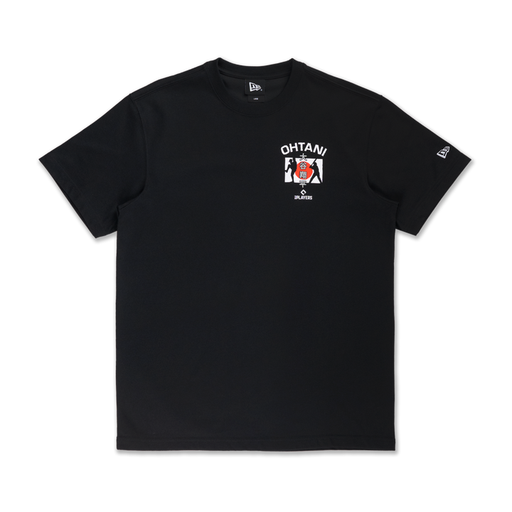 New Era เสื้อยืดแขนสั้นรุ่น Los Angeles Dodgers Mlb Ohtani 002 Black Short Sleeve Tee