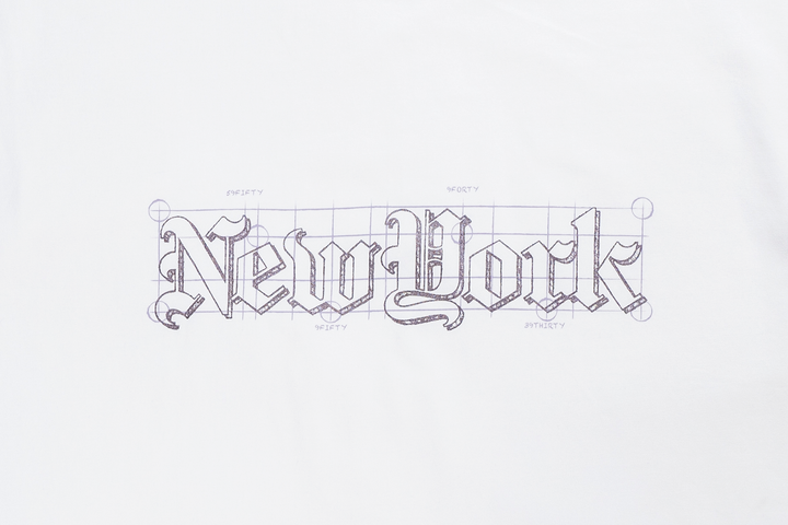 New Era เสื้อยืดแขนสั้นรุ่น New Era Ode to NY Oversized Short Sleeve T-Shirt