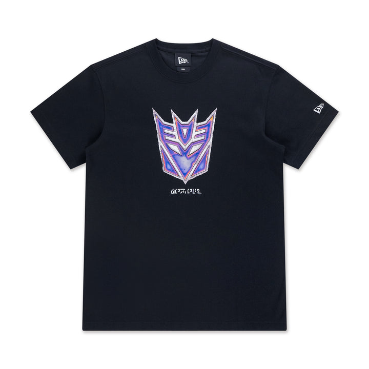 New Era เสื้อยืดแขนสั้นรุ่น New Era x Transformers One Decepticon Black Short Sleeve Tee