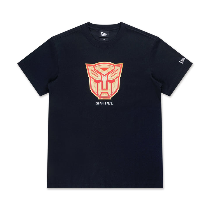 New Era เสื้อยืดแขนสั้นรุ่น New Era x Transformers One Autobots Black Short Sleeve Tee