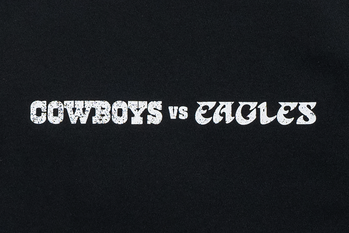 New Era เสื้อยืดแขนสั้นรุ่น NFL Rivals Dallas VS Philly Black Short Sleeve T-Shirt