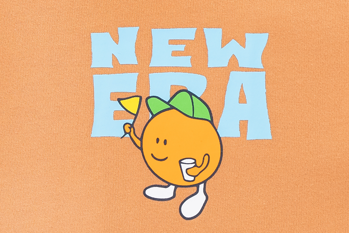 New Era เสื้อยืดแขนสั้นรุ่น New Era Fruit Deep Sand Brown Short Sleeve T-Shirt
