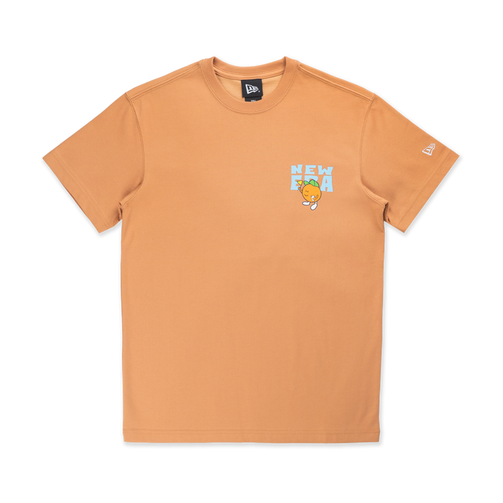 New Era เสื้อยืดแขนสั้นรุ่น New Era Fruit Deep Sand Brown Short Sleeve T-Shirt