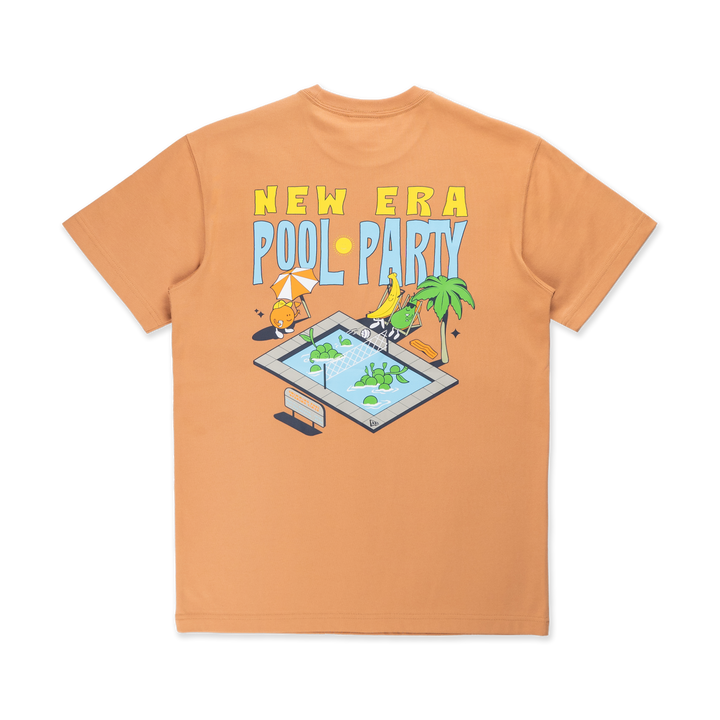 New Era เสื้อยืดแขนสั้นรุ่น New Era Fruit Deep Sand Brown Short Sleeve T-Shirt