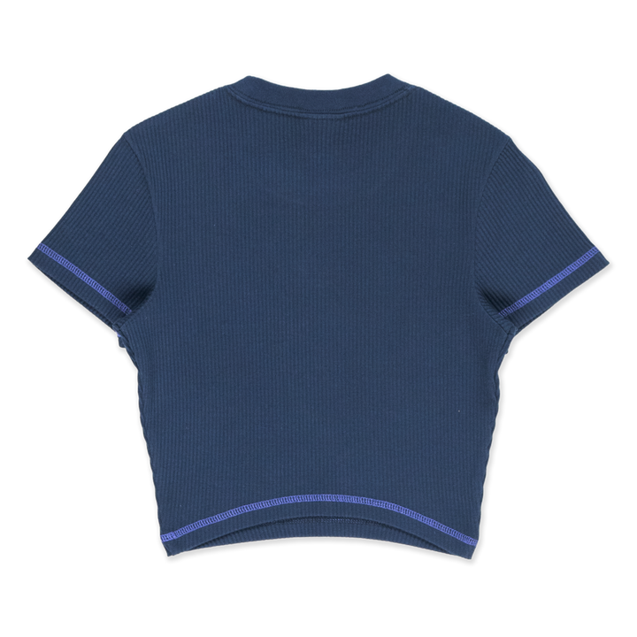 New Era เสื้อยืดแขนสั้นรุ่น New Era Street Swing Women Rib Tee