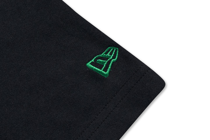 New Era เสื้อยืดแขนสั้นรุ่น Boston Celtics Nba Infill Black Short Sleeve T-Shirt