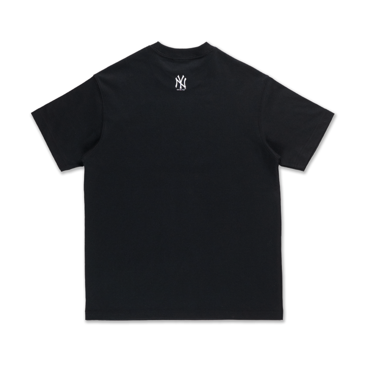 New Era เสื้อยืดแขนสั้นรุ่น New York Yankees Mix League Script Black Short Sleeve T-Shirt