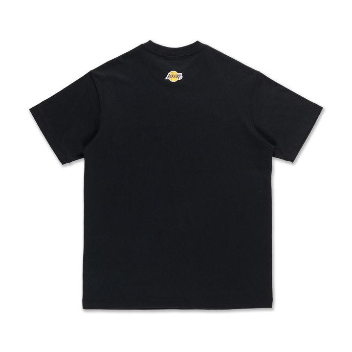 New Era เสื้อยืดแขนสั้นรุ่น Los Angeles Lakers Mix League Script Black Short Sleeve T-Shirt