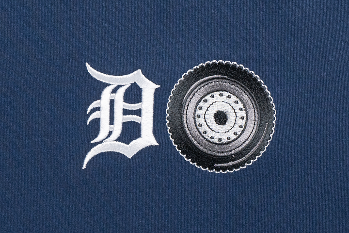 New Era เสื้อยืดแขนสั้นรุ่น 59Fifty Pack - Mlb City Detroit Tigers Oceanside Blue Short Sleeve T-Shirt