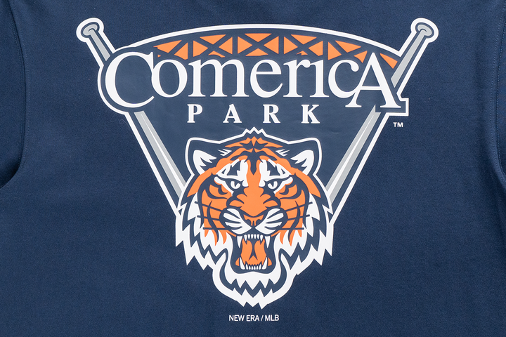 New Era เสื้อยืดแขนสั้นรุ่น 59Fifty Pack - Mlb City Detroit Tigers Oceanside Blue Short Sleeve T-Shirt