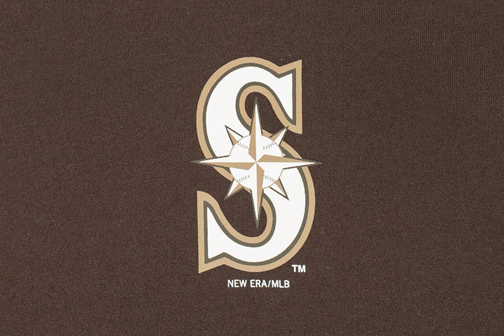 New Era เสื้อยืดแขนสั้นรุ่น 59Fifty Pack - Iced Latte Seattle Mariner Cooperstown Chocolate Short Sleeve T-Shirt