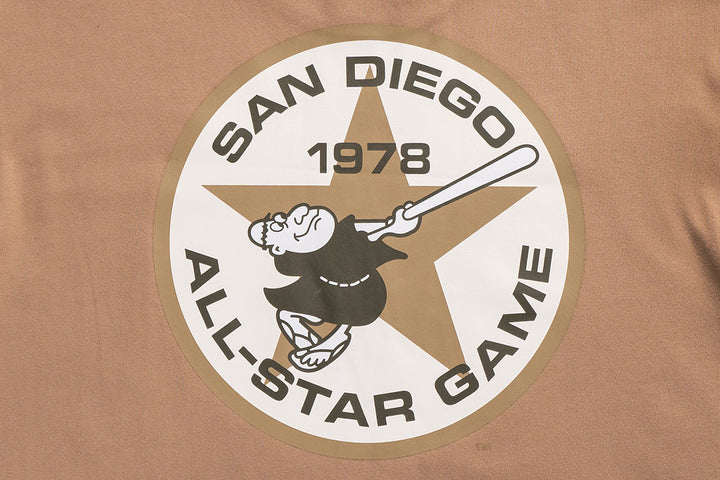 New Era เสื้อยืดแขนสั้นรุ่น 59Fifty Pack - Iced Latte San Diego Padres Cooperstown Khaki Short Sleeve T-Shirt