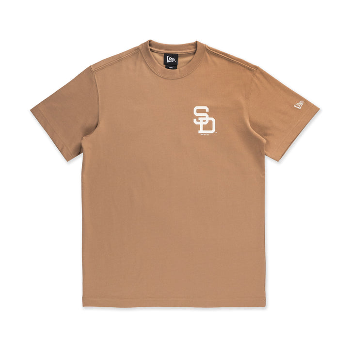 New Era เสื้อยืดแขนสั้นรุ่น 59Fifty Pack - Iced Latte San Diego Padres Cooperstown Khaki Short Sleeve T-Shirt