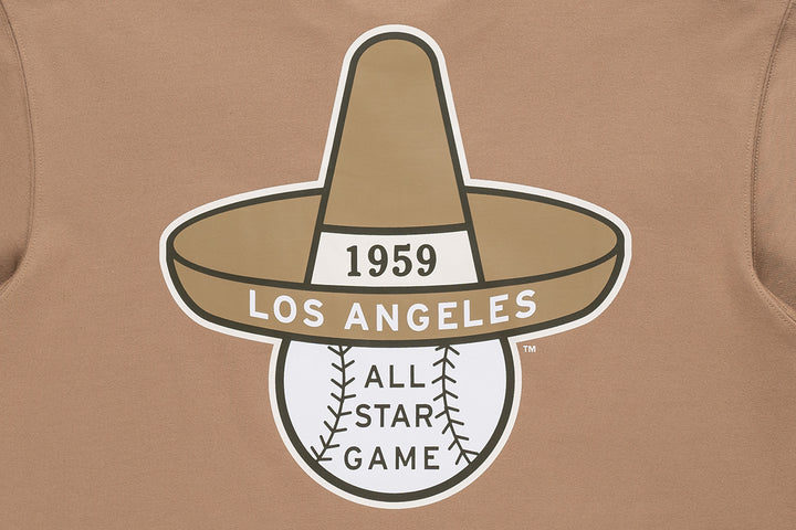 New Era เสื้อยืดแขนสั้นรุ่น 59Fifty Pack - Iced Latte Los Angeles Dodgers Cooperstown Khaki Short Sleeve T-Shirt