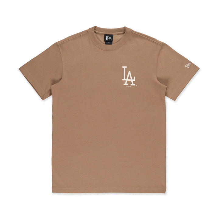 New Era เสื้อยืดแขนสั้นรุ่น 59Fifty Pack - Iced Latte Los Angeles Dodgers Cooperstown Khaki Short Sleeve T-Shirt