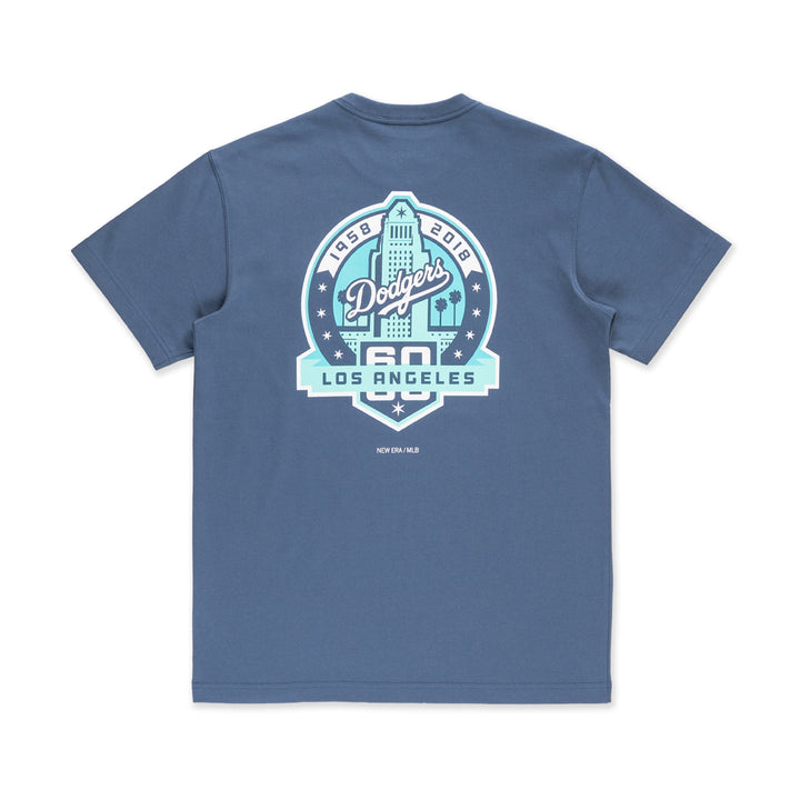 New Era เสื้อยืดแขนสั้นรุ่น 59Fifty Pack - Catchers Los Angeles Dodgers Muted Indigo Short Sleeve T-Shirt