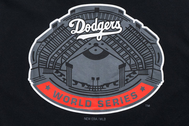 New Era เสื้อยืดแขนสั้นรุ่น 59Fifty Pack - Crows Los Angeles Dodgers Cooperstown Black Short Sleeve T-Shirt