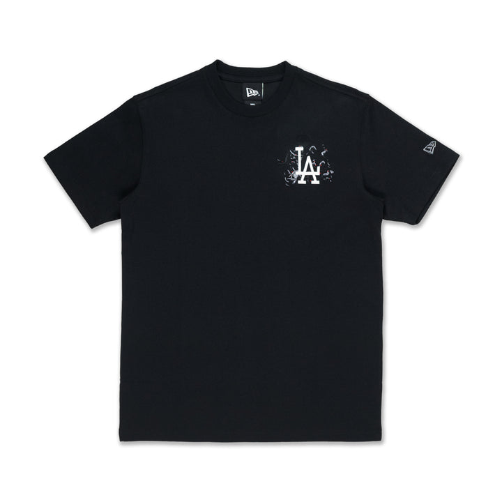 New Era เสื้อยืดแขนสั้นรุ่น 59Fifty Pack - Crows Los Angeles Dodgers Cooperstown Black Short Sleeve T-Shirt