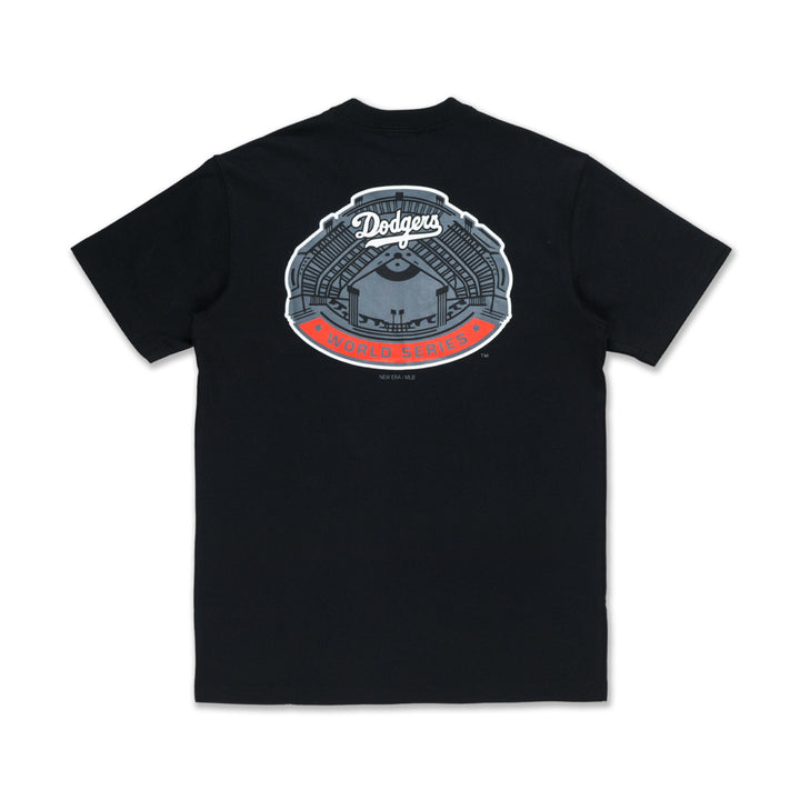 New Era เสื้อยืดแขนสั้นรุ่น 59Fifty Pack - Crows Los Angeles Dodgers Cooperstown Black Short Sleeve T-Shirt