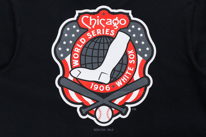 New Era เสื้อยืดแขนสั้นรุ่น 59Fifty Pack - Crows Chicago White Sox Cooperstown Black Short Sleeve T-Shirt