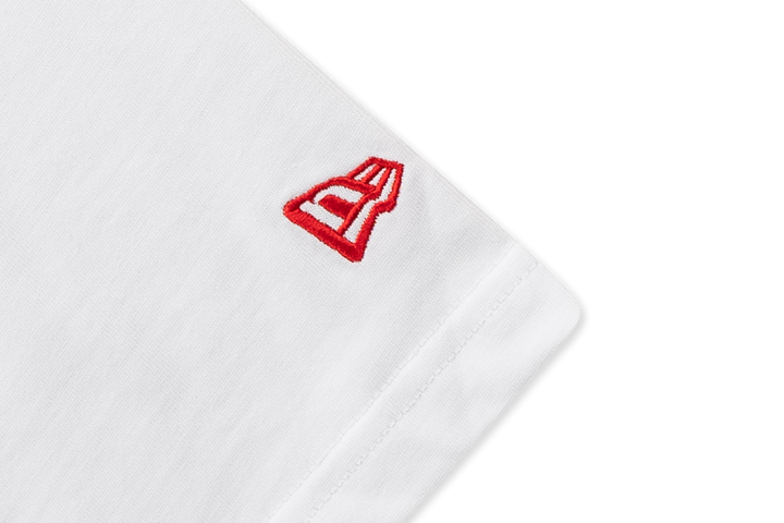 New Era เสื้อยืดแขนสั้นรุ่น Detroit Red Wings Nhl Team Logo White Oversized Short Sleeve T-Shirt