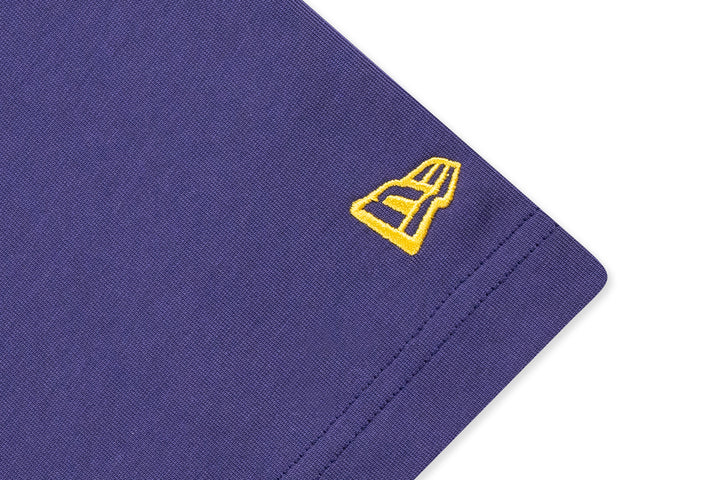 New Era เสื้อยืดแขนสั้นรุ่น Minnesota Vikings Nfl Fun Graphic Purple Oversized Short Sleeve T-Shirt