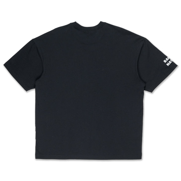 New Era เสื้อยืดแขนสั้นรุ่น Las Vegas Raiders Nfl Fun Graphic Black Oversized Short Sleeve T-Shirt