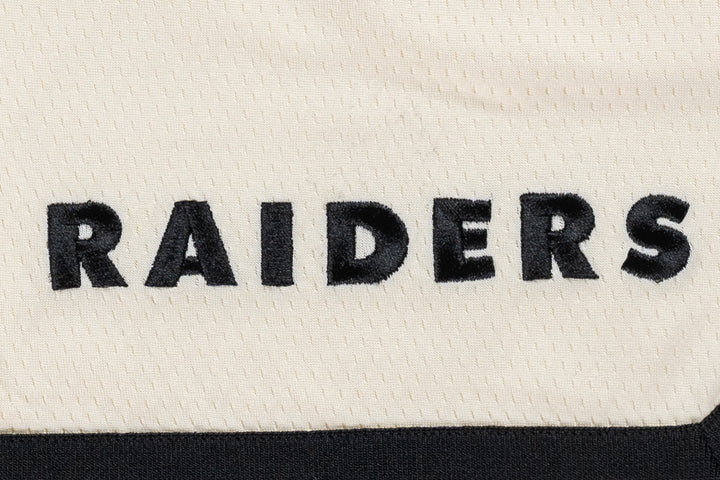 New Era กางเกงขาสั้นรุ่น Oakland Raiders Nfl Historic Chrome White Basketball Shorts
