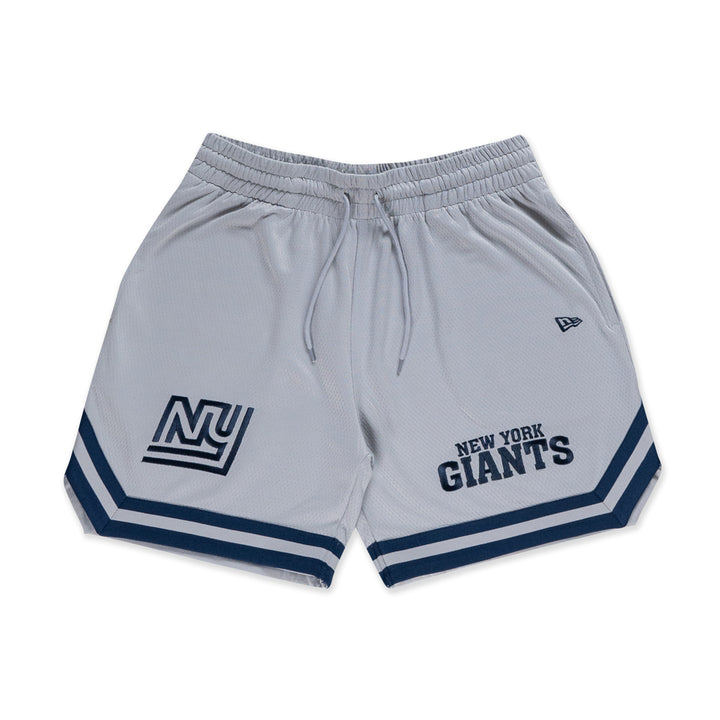 New Era กางเกงขาสั้นรุ่น New York Giants Nfl Historic Dolphin Gray Basketball Shorts