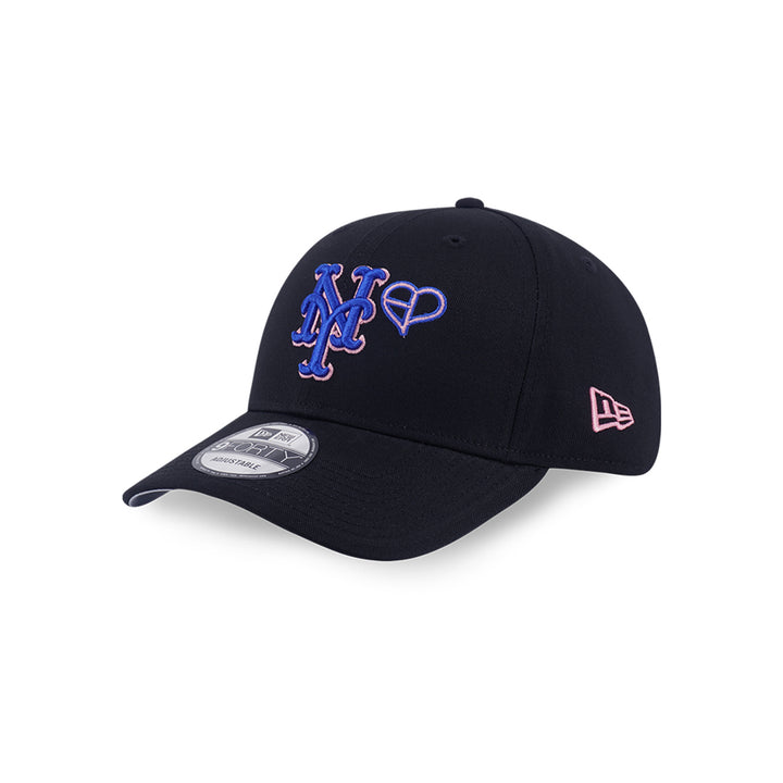 New Era หมวกรุ่น Blackpink X Mlb New York Mets Black 9Forty Cap
