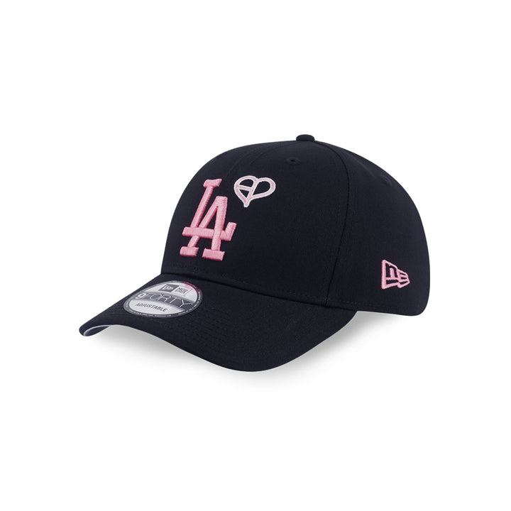 New Era หมวกรุ่น Blackpink X Mlb Los Angeles Dodgers Black 9Forty Cap