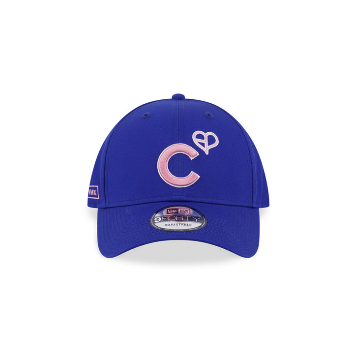 New Era หมวกรุ่น Blackpink X Mlb Chicago Cubs Royal 9Forty Cap