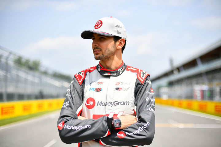 New Era หมวกรุ่น Haas Formula 1 Haas 200Th Race Special Graphite 9Seventy Stretch-Snap Cap