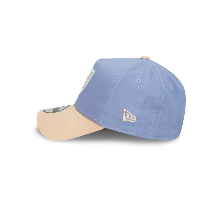 New Era หมวกรุ่น Las Vegas Raiders Blueberry Cream 2-Tone Oat Milk Visor Iris Flower 9Forty Af Cap