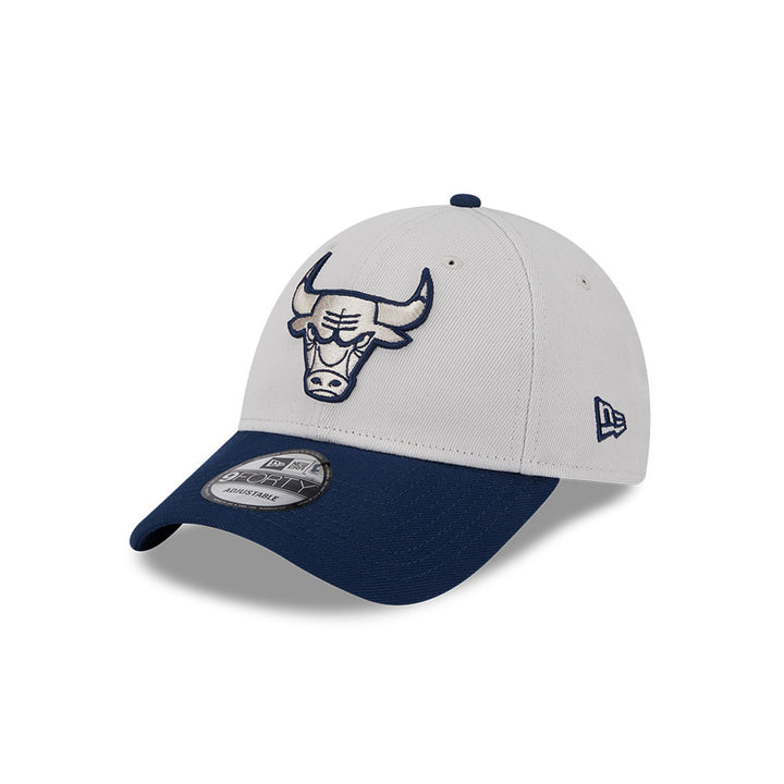 New Era หมวกรุ่น Chicago Bulls Oceanside Repreve 2-Tone Blue Visor Stone 9Forty Cap
