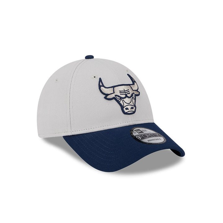 New Era หมวกรุ่น Chicago Bulls Oceanside Repreve 2-Tone Blue Visor Stone 9Forty Cap