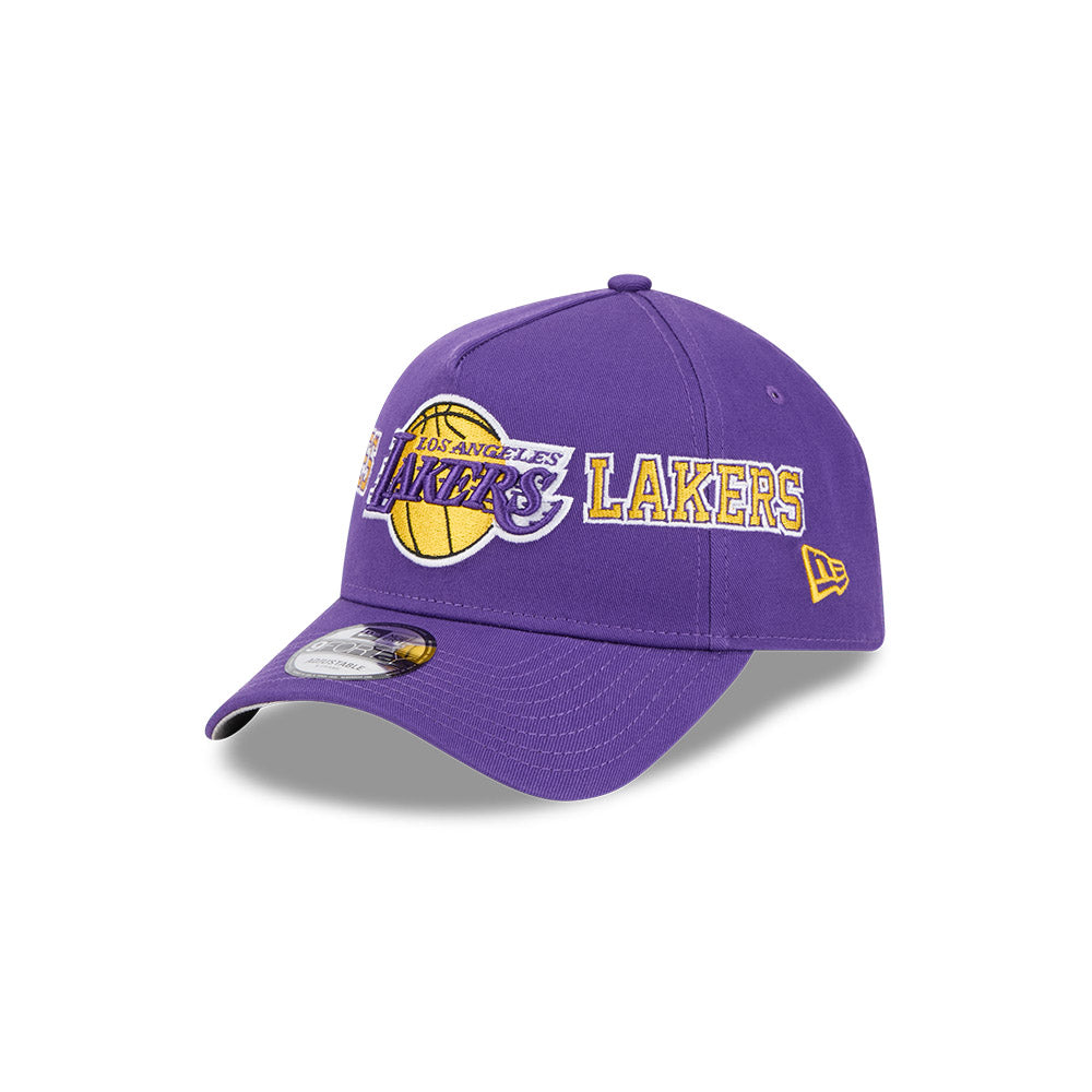 New Era หมวกรุ่น Los Angeles Lakers Nba Team Split True Purple