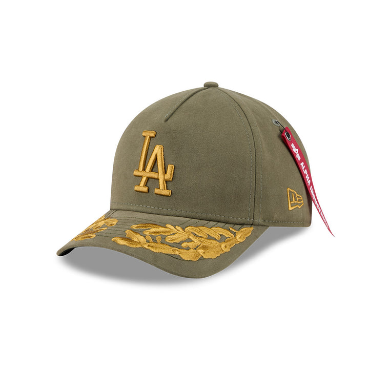 New Era หมวกรุ่น Alpha Industrial X Mlb Los Angeles Dodgers 9Forty M Crown A-Frame Cap