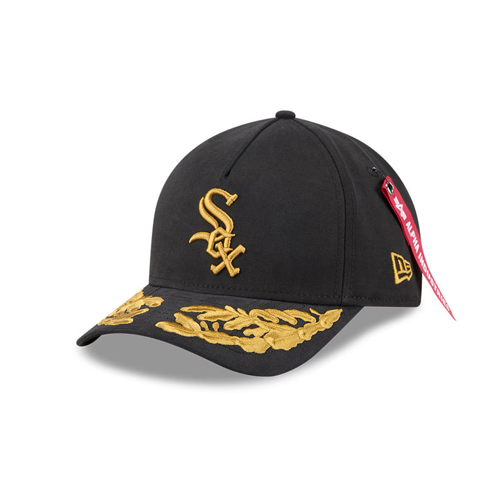 New Era หมวกรุ่น Alpha Industrial X Mlb Chicago White Sox 9Forty M Crown A-Frame Cap