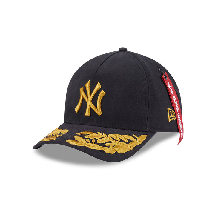 New Era หมวกรุ่น Alpha Industrial X Mlb New York Yankees 9Forty M Crown A-Frame Cap