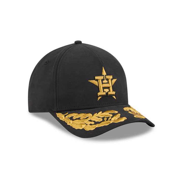 New Era หมวกรุ่น Alpha Industrial X Mlb Houston Astros Black 9Forty M Crown A-Frame Cap