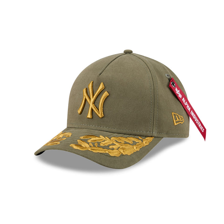 New Era หมวกรุ่น Alpha Industrial X Mlb New York Yankees 9Forty M Crown A-Frame Cap