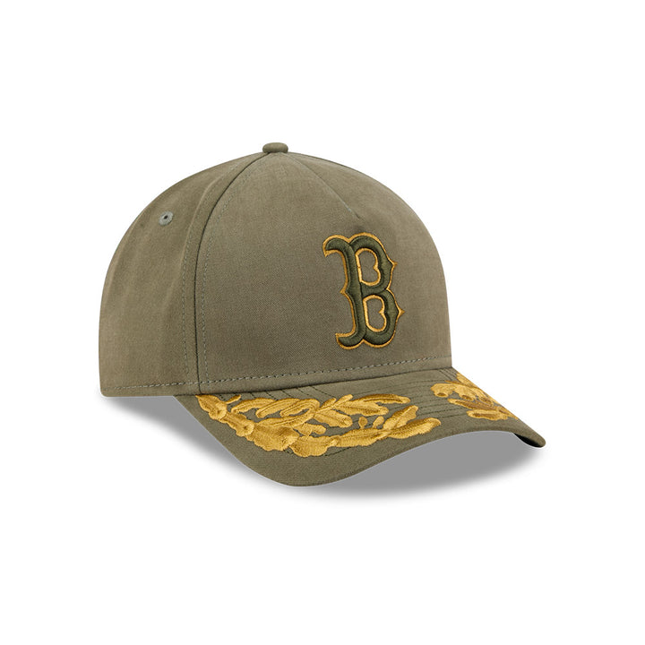 New Era หมวกรุ่น Alpha Industrial X Mlb Boston Red Sox 9Forty M Crown A-Frame Cap
