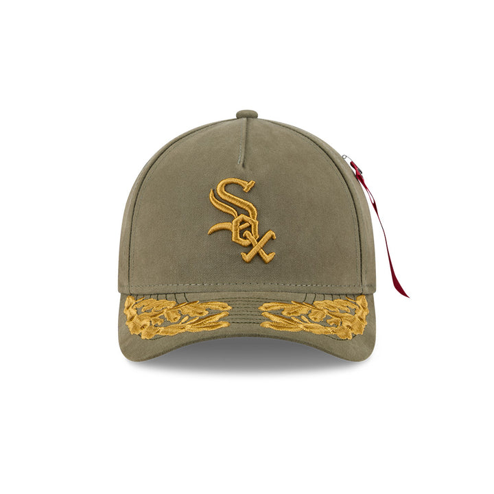 New Era หมวกรุ่น Alpha Industrial X Mlb Chicago White Sox 9Forty M Crown A-Frame Cap